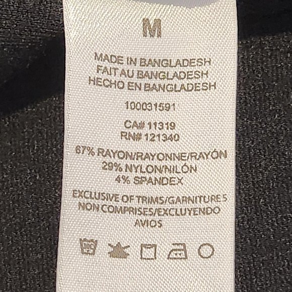 2 FOR $15! Dynamite Skinny Ponte Pants | Black | Size M - Picture 5 of 7